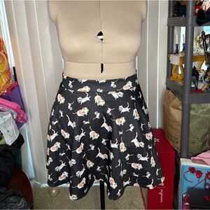 Space cat rick and morty skater skirt size 2x